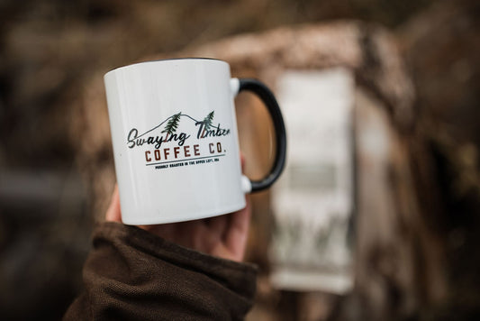 Coffee Mug - 12oz Logo B&W